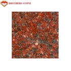 กระเบื้องหินแกรนิตสีแดงทับทิมอินเดียสูงขัดตัดขนาดสำหรับแจกัน