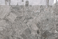 อิตาลีซันนี่หินธรรมชาติหินอ่อน / สีเงินสีเทากระเบื้องหินอ่อนพื้นแผ่น 30x30 เซนติเมตร