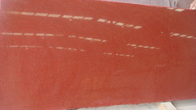 เคาน์เตอร์ครัวพื้นหินแกรนิตสีแดงหยาบ 50x50 แผ่นพื้น 2.73 กรัม / cm3