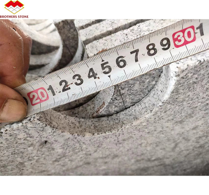 ชื่อหินผิวขัด G603 กรานิตเทา โต๊ะบิลเลาร์ด Slate สําหรับโต๊ะพูล 9 ฟุต