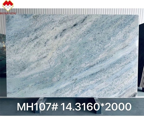 FOB Trade Backlit Blue Roma Quartzite Slab ที่เหมาะสมสําหรับโต๊ะทํางานในประเทศบราซิล