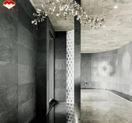 โรงแรมภายใน การออกแบบกราฟฟิก ธรรมชาติ หินยืดหยุ่น แผ่น veneer แผ่นผนัง