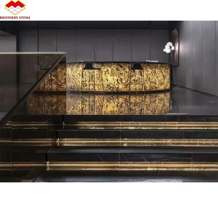 โรงแรมภายใน การออกแบบกราฟฟิก ธรรมชาติ หินยืดหยุ่น แผ่น veneer แผ่นผนัง