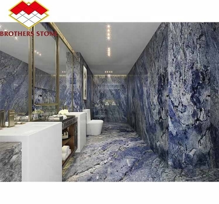 โรงแรมโมเดิร์นลักซ์เบรซิล โรงแรมครัวคอนเทอร์ท็อป สีน้ําเงินเข้ม ซาฟิอร์ หินมาร์บอรบ