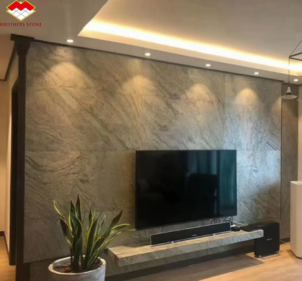 กระเบื้องผนังหินธรรมชาติ ultra-thin veneer sheet สําหรับการออกแบบภายในโรงแรมที่ทันสมัย