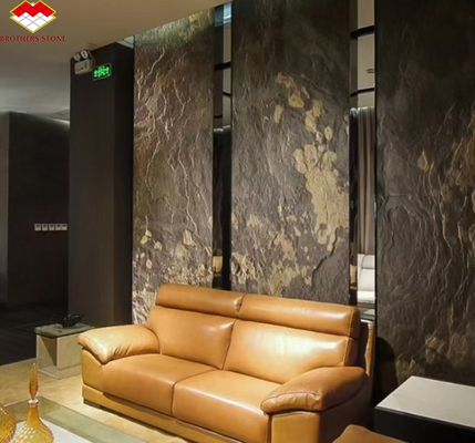 กระเบื้องผนังหินธรรมชาติ ultra-thin veneer sheet สําหรับการออกแบบภายในโรงแรมที่ทันสมัย