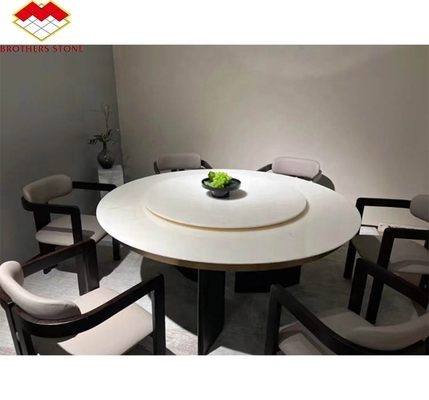 Custom โมเดิร์น White Onyx มาร์บอร์สล็อบสําหรับบันได โต๊ะทานข้าว ห้องเตาหิน