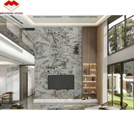 หินธรรมชาติ ปานโดร่า มาร์บอร์ ผนังใหญ่ ตัดตามขนาด สําหรับผนังโรงแรมโมเดิร์น วิลล่า