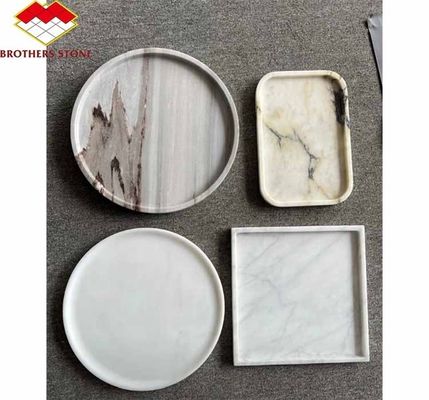 2024 โรงแรม มาร์บอร์ ตัดตามขนาด ชุดอาหาร พร้อมจานและถ้วยแบบมาร์บอร์ที่ทันสมัย