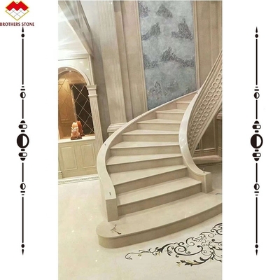 ราคาดี มาร์บอร์ เซรามิคบันไดจมูกก้าว Tile ในสีขาวกับการเสร็จการแก้วตามต้องการ