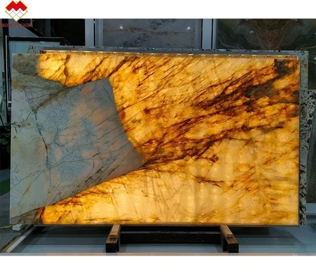 Alpinus Super Crystal White Quartzite สล็อบใหญ่ที่แปลกสําหรับการออกแบบวิลล่าที่ทันสมัย