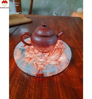 การออกแบบที่ทันสมัย โฟโตอิเล็กทริก โครงสร้างหินควอตซ์โปร่งใส สําหรับถ้วยชา