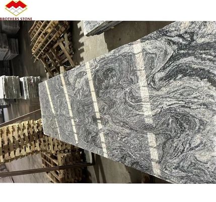 แฟนตาซีธรรมชาติ สีเทาเข้ม แผ่นแกรนิตสําหรับบันไดและพื้น