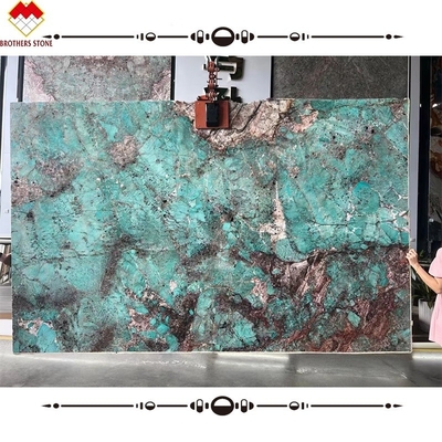 ภายใน Portomare Quartzite สีเขียว แอมะซอน สีเขียว แมบร์มาร์บอร์ส สีหลาย สีเขียว กัวเตมาลา