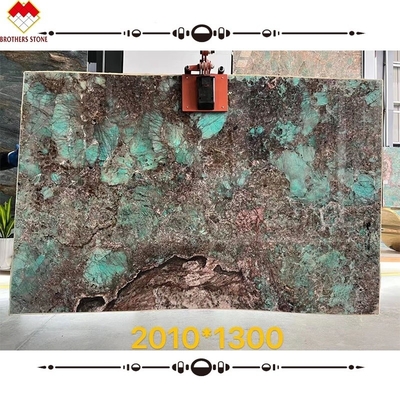 ภายใน Portomare Quartzite สีเขียว แอมะซอน สีเขียว แมบร์มาร์บอร์ส สีหลาย สีเขียว กัวเตมาลา