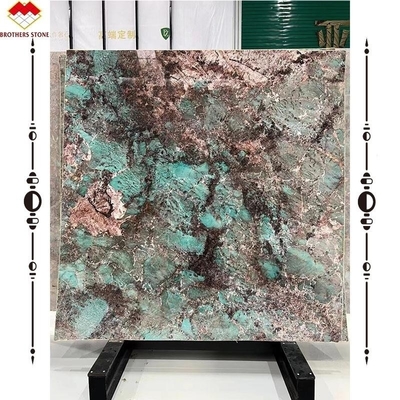 ภายใน Portomare Quartzite สีเขียว แอมะซอน สีเขียว แมบร์มาร์บอร์ส สีหลาย สีเขียว กัวเตมาลา