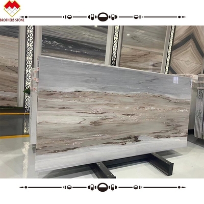 ตลาดตะวันออกกลาง การออกแบบที่ทันสมัย ลักชัวร์ สีน้ําเงิน Bell Palissandro Bluette แผ่นมาร์บอร์ม