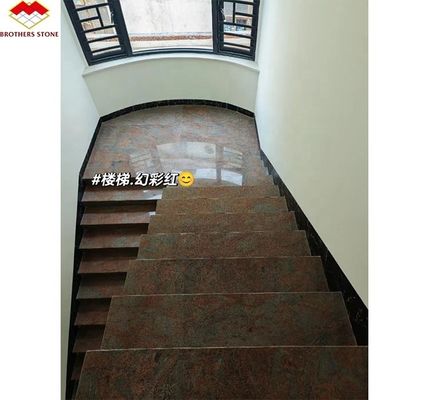 ค ณภาพส ง ส วนหินแกรนิตสีแดง ส วนหินแกรนิตสีน้ําเงินฮิมะเลียน ผงใหญ่สําหรับเครื่องตกแต่งชั้นบันไดภายในและสินค้าครัว