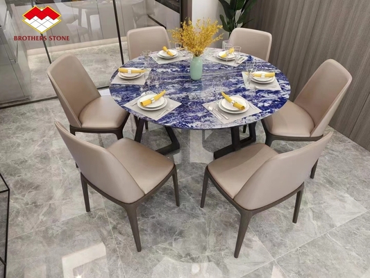 ธ อร์แอฟริกันแบบกระจกกระจก Sodalite ธ อร์สีน้ําเงิน Onyx ธ อร์ชนิดจาก Yunfu