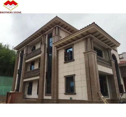 โคลิปเกอร์เนียทองหินแกรนิตตัดตามขนาด สําหรับบันไดและกรอบประตูในภายนอกที่ทันสมัย