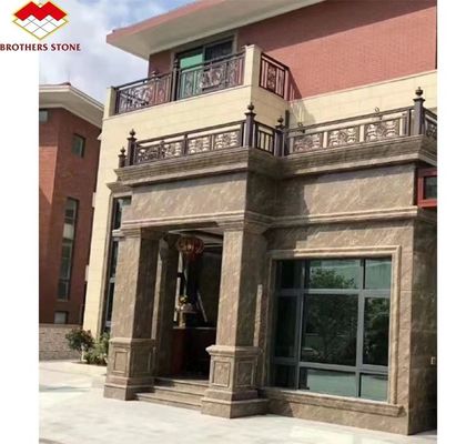 โคลิปเกอร์เนียทองหินแกรนิตตัดตามขนาด สําหรับบันไดและกรอบประตูในภายนอกที่ทันสมัย