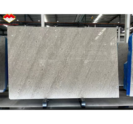 อิตาลี Kwong สีเทา มาร์บอร์โมเดิร์น Slab โรงแรม ห้องน้ํา แผ่นผนัง โปแลสตอล์ค