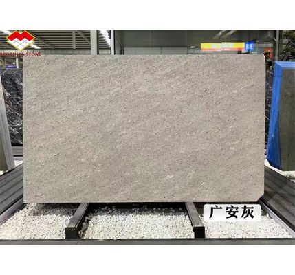 อิตาลี Kwong สีเทา มาร์บอร์โมเดิร์น Slab โรงแรม ห้องน้ํา แผ่นผนัง โปแลสตอล์ค