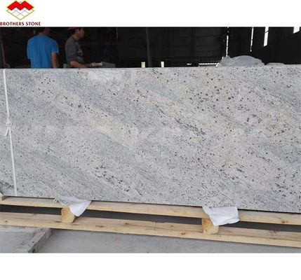 2700 กิโลกรัม/ม3 แผ่นแกรนิต ชุดอินเดีย คาชเมิร์น ผ้าขาว หินธรรมชาติ ตัดตามขนาด