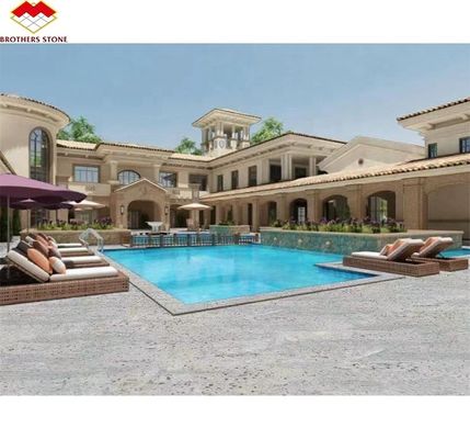 2700 กิโลกรัม/ม3 แผ่นแกรนิต ชุดอินเดีย คาชเมิร์น ผ้าขาว หินธรรมชาติ ตัดตามขนาด