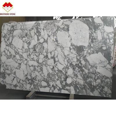Statuario Venato มาร์บอร์ อิตาลี มาร์บอร์ขาว อาราเบสกะโต มาร์บอร์หินสําหรับ Vanity Top