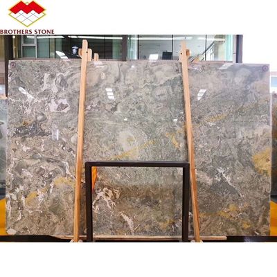 15-18 มม ความหนาตะเบียนมาร์มเบอร์อากาท และแผ่นทองซาฟิเรียทองสําหรับตกแต่งภายใน