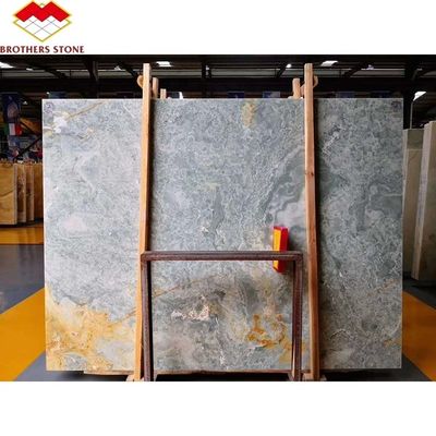 15-18 มม ความหนาตะเบียนมาร์มเบอร์อากาท และแผ่นทองซาฟิเรียทองสําหรับตกแต่งภายใน