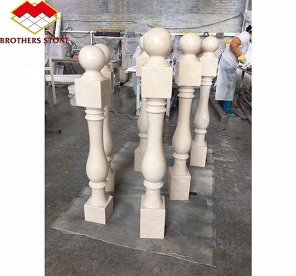 โมเดิร์น สีขาวหินธรรมชาติ สูงสี่เหลี่ยม สูงเคลือบสําหรับบ้าน