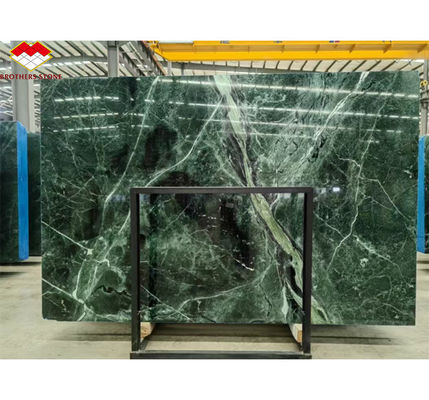 คัลไซต์ มาร์บอร์สีเขียวเข้ม สําหรับวิลล่าดีไซน์โมเดิร์น ห้องน้ํา ระบายน้ําและโต๊ะอาหาร