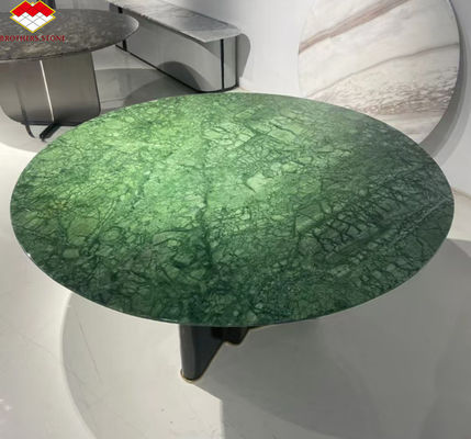 คัลไซต์ มาร์บอร์สีเขียวเข้ม สําหรับวิลล่าดีไซน์โมเดิร์น ห้องน้ํา ระบายน้ําและโต๊ะอาหาร