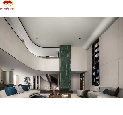 ชาวอินเดียสีเขียวเข้ม Onyx Stone Jade Green Marble Slab การเลือกตกแต่งบ้านที่น่าทึ่ง