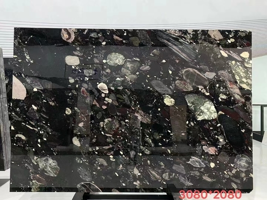 โดโลไมท์ มาร์บอร์ 3D Wall Stone Cladding สําหรับ Villa Table Countertop ในการออกแบบที่กําหนดเอง