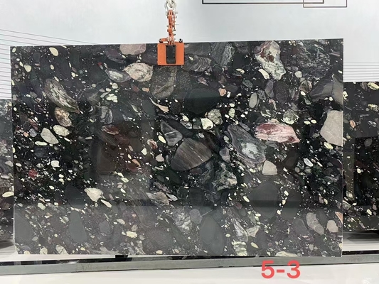 โดโลไมท์ มาร์บอร์ 3D Wall Stone Cladding สําหรับ Villa Table Countertop ในการออกแบบที่กําหนดเอง