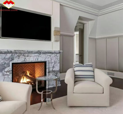 สไตล์การออกแบบที่ทันสมัย หินหรู หินหิมะ ธารน้ํามาร์บอร์สล็อบสําหรับการออกแบบภายใน