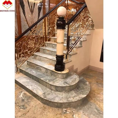 พานีลผนัง Onyx สีฟ้าโปร่งแบบจําเพาะสําหรับ FOB Trade Blue Marble Cladding
