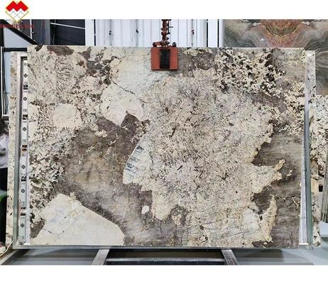 โมเดิร์น ดีไซน์ โกลเด้น ซัพพลายเออร์ สีขาว แปทาโกเนีย แพนโดร่า ควาร์ซิต ฟีนเนียร์ สล็อบ คริสตัล ไวท์ โอนิกซ์ หินโปร่งใส