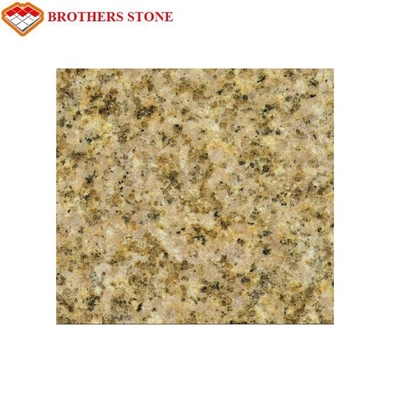 หินธรรมชาติ Flamed Granite Stone G682 หินทรายสีเหลือง Granite ความต้านทานคราบแข็งแกร่ง