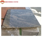 Black Veins China Juparana Grey Granite Garden Slabs การทนกรด