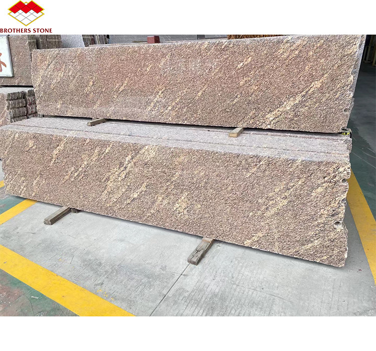 Giallo Gold Granite คาลิฟอร์เนีย สีทองสําหรับผนังภายนอก